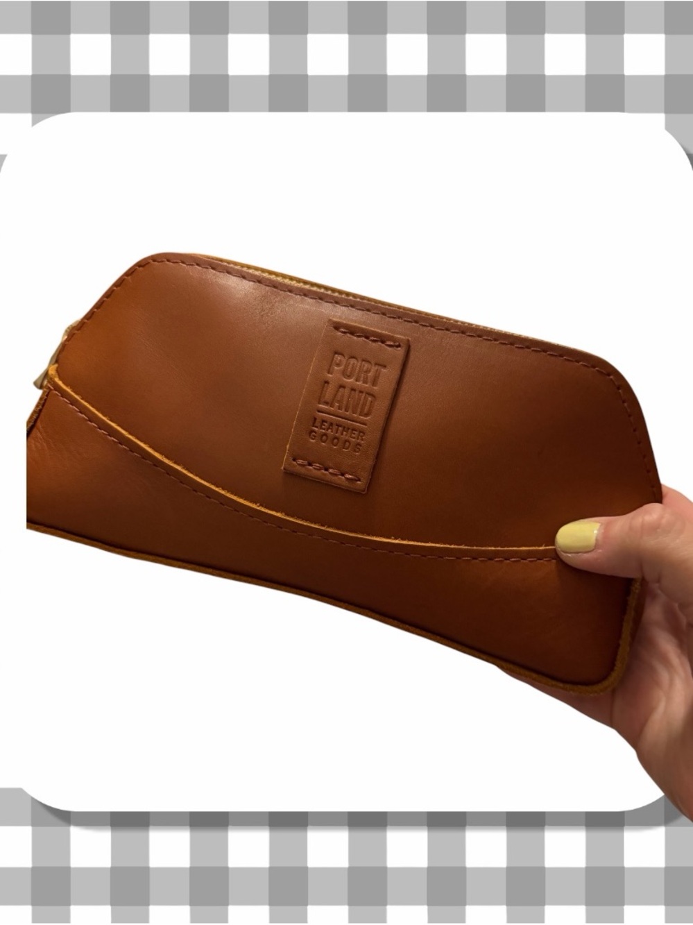 Portland Leather Artisan Pouch in Honey!